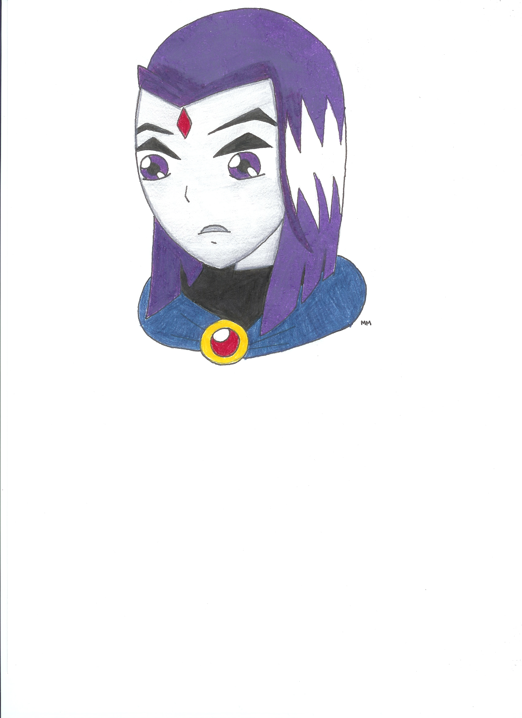 Raven [Without the hood] by InvaderAvatarTitan13