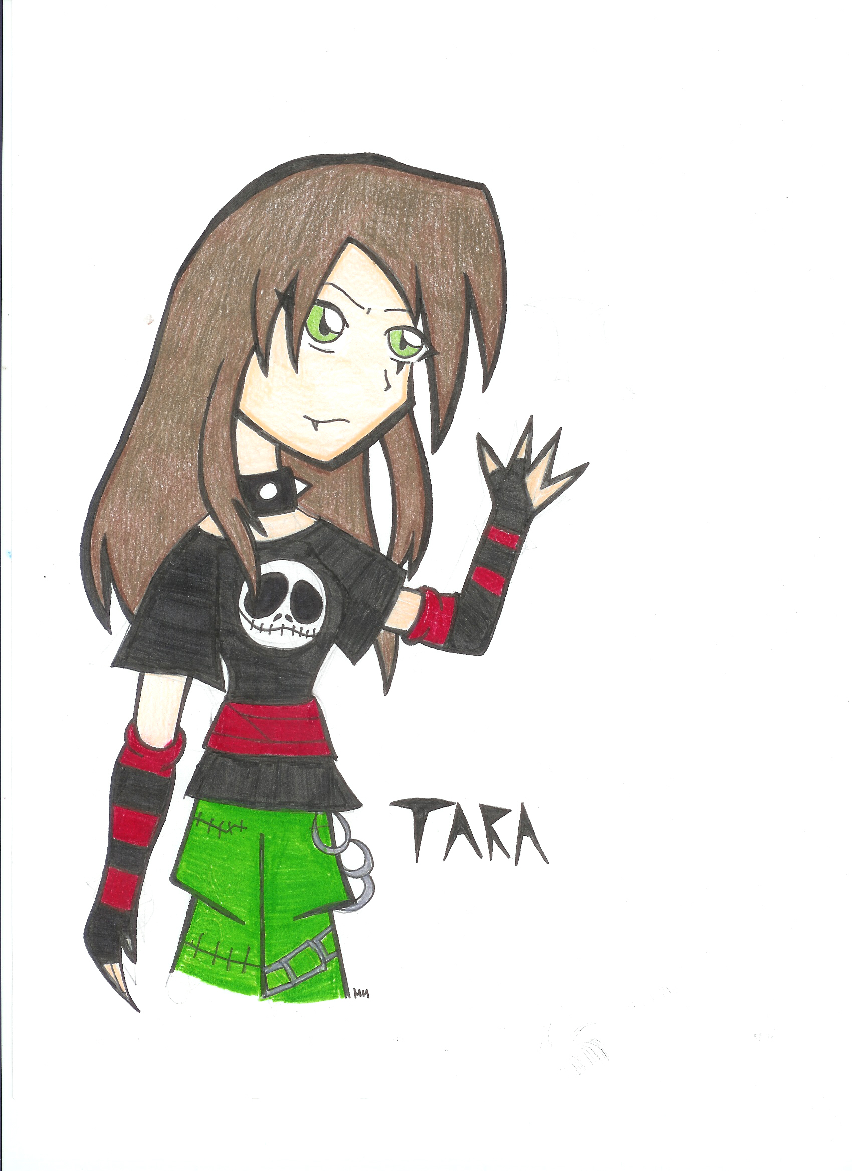 Tara!!! (Anime style) by InvaderAvatarTitan13
