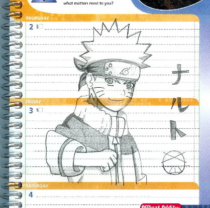 Naruto Sketch :D by InvaderAvatarTitan13