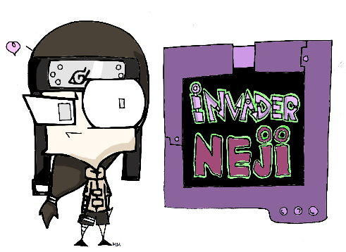 Invader Neji o.0 by InvaderAvatarTitan13