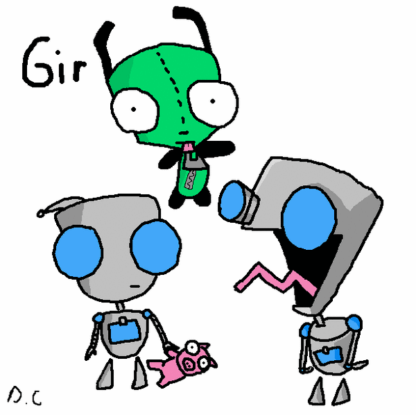 We Love Gir by InvaderButters