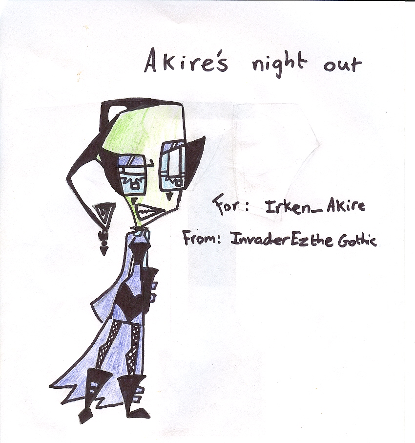 Akires nite out  *first in da series* by InvaderEztheGothic