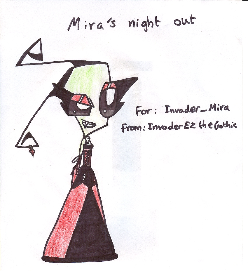 Mira's night out *second in da series...WOOOT* by InvaderEztheGothic