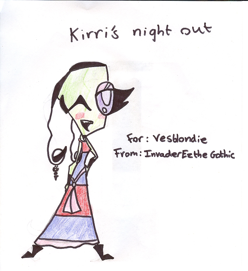 Kirri's night out * FOURTH!!!* by InvaderEztheGothic