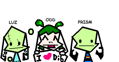 Luz, Odd, and Prism by InvaderKylie