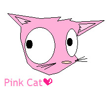 Pink Cat (My Animal Series piccy #2) by InvaderKylie