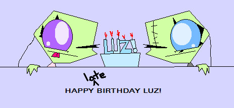 Happy B-day Luz! by InvaderKylie