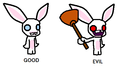 Good and Evil by InvaderKylie
