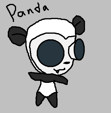Panda Gir! by InvaderKylie