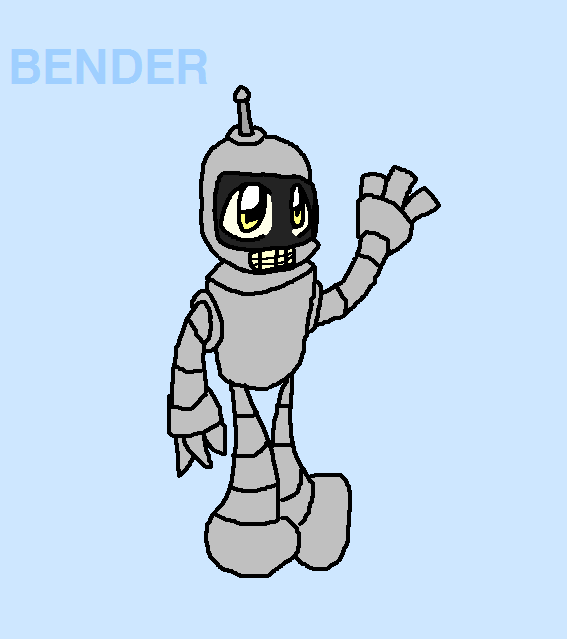 Bender!!! ^___^ by InvaderKylie