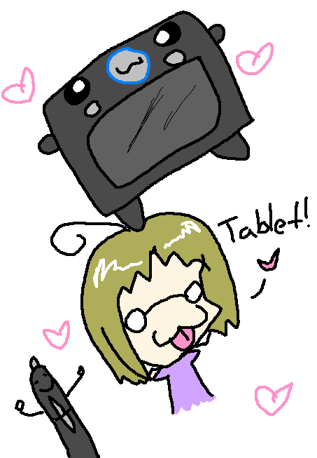 Tablet by InvaderKylie