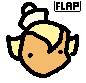 Flap animation by InvaderKylie