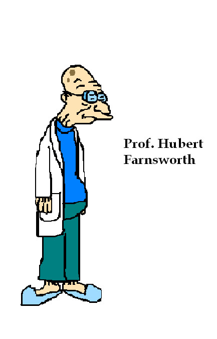 Prof. Farnsworth by InvaderLark