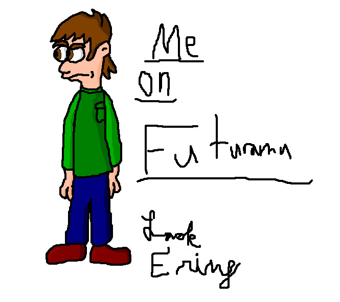 Me on Futurama by InvaderLark