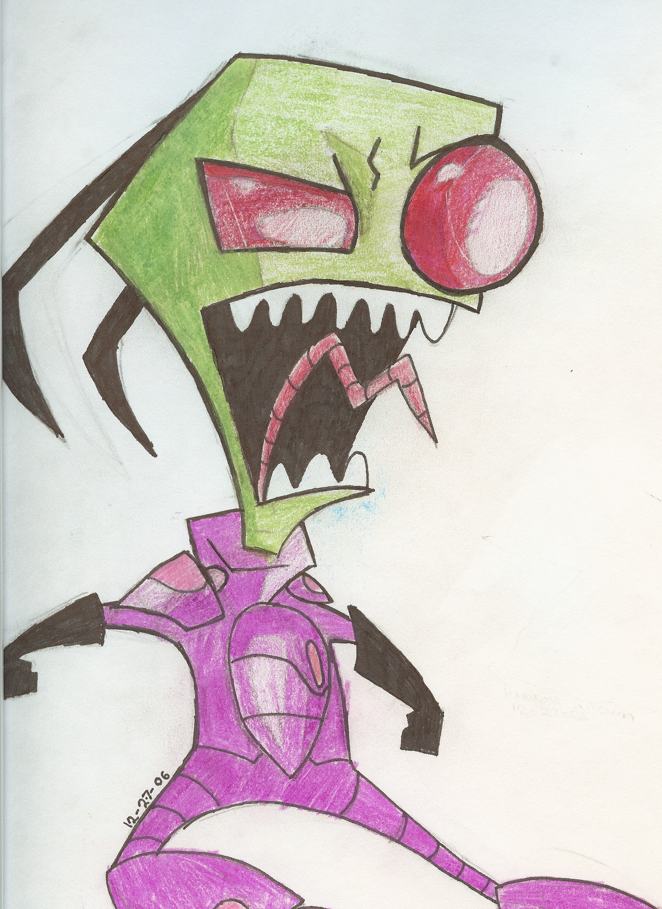 Zim Picture by InvaderPrism
