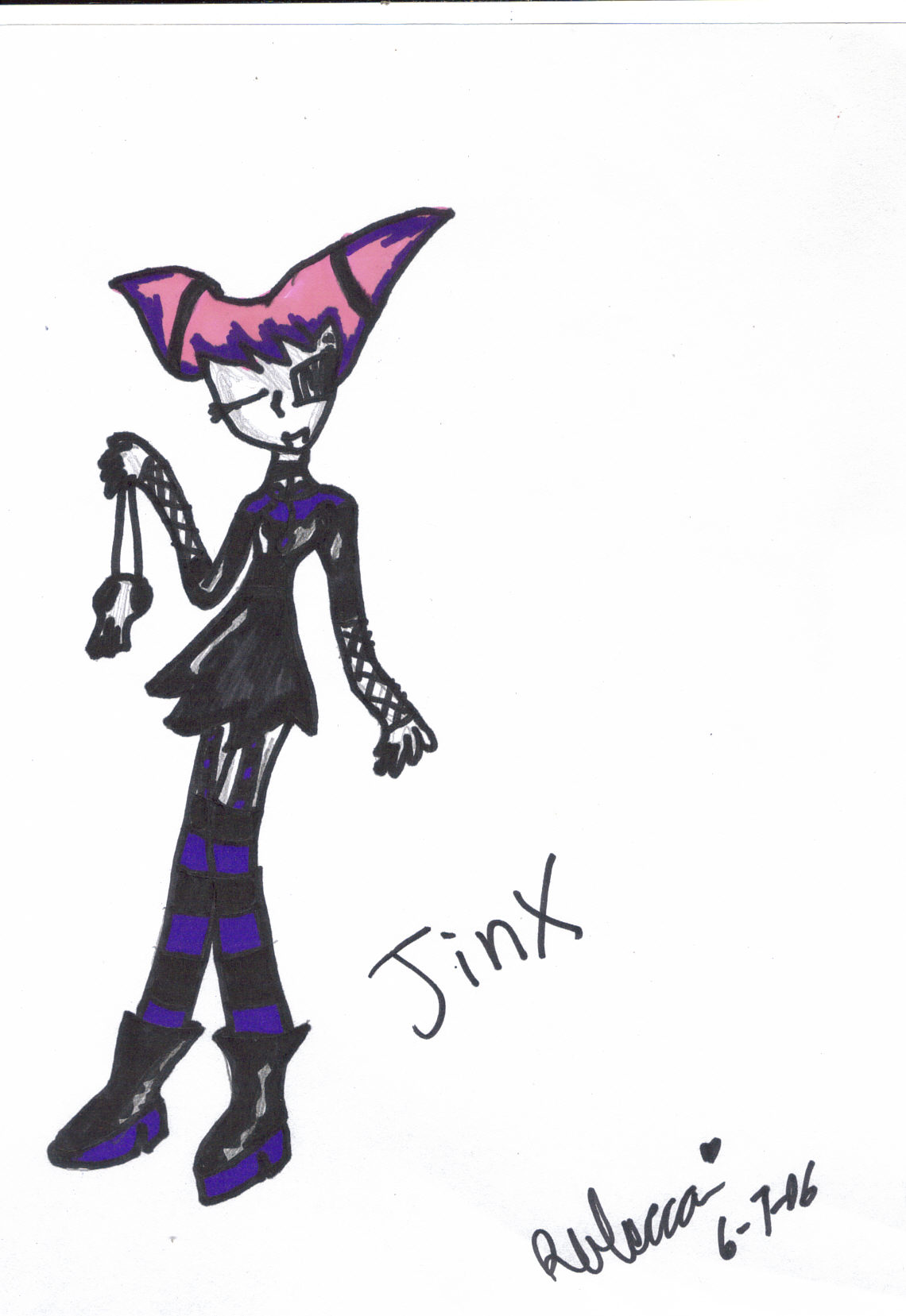 Jinx by InvaderRebecca