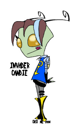 Jhonen-ized Candie by Invader_Candie