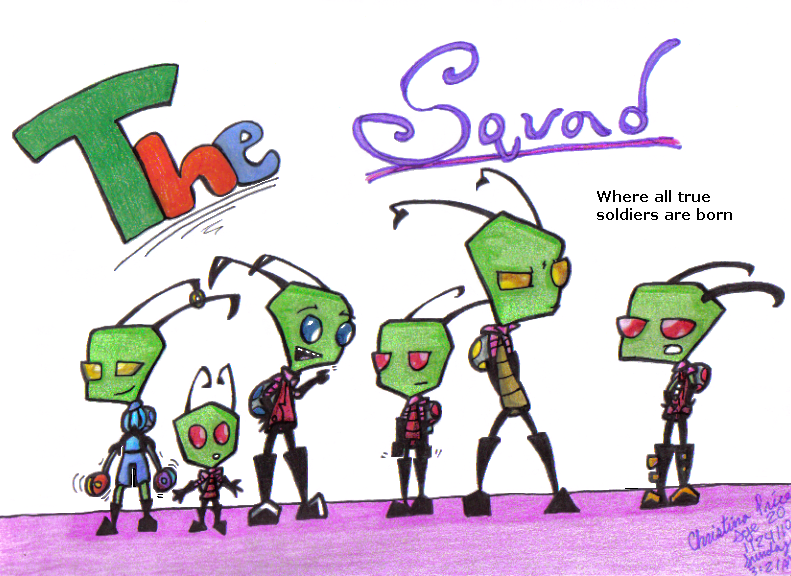 The Squad by InvdrDana