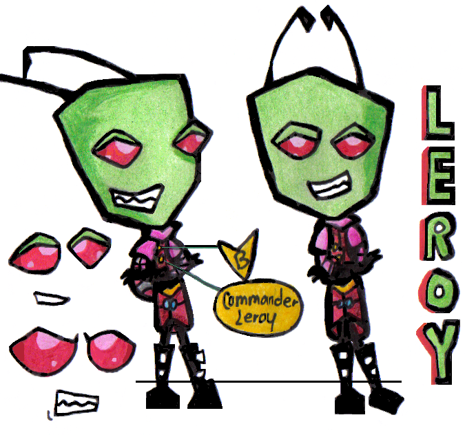 Character Study: Leroy by InvdrDana