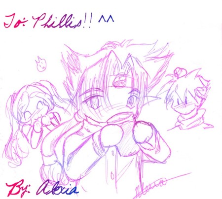 Rei and his milk ^^ by Irina