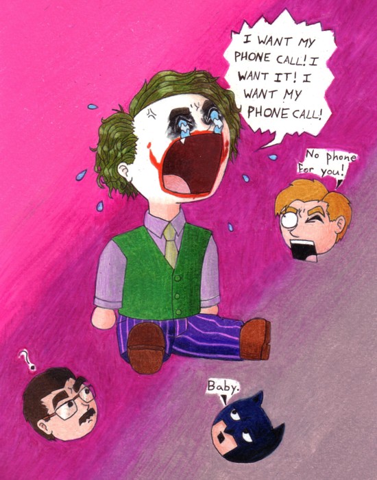Joker Wants His Phone Call by IrishRoulette