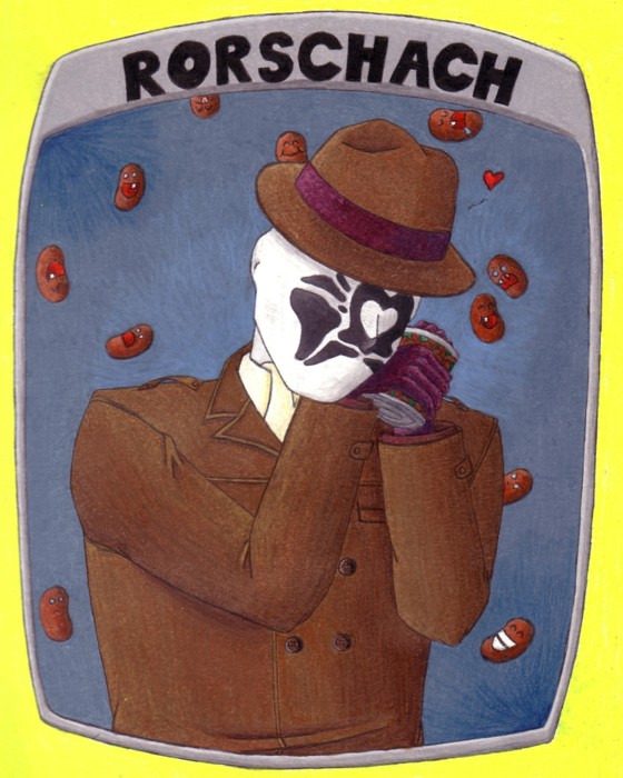 Rorschach and Beans by IrishRoulette