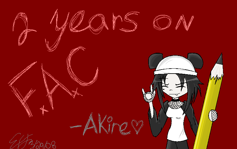 year Anniversary on FAC by Irken_Akire