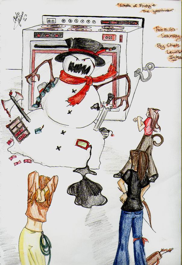 Frosty the Yeastman by Iruka