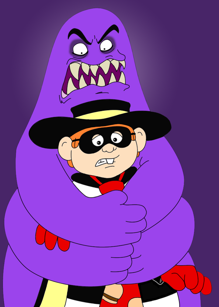 The Evil Grimace by IsabellaPrice
