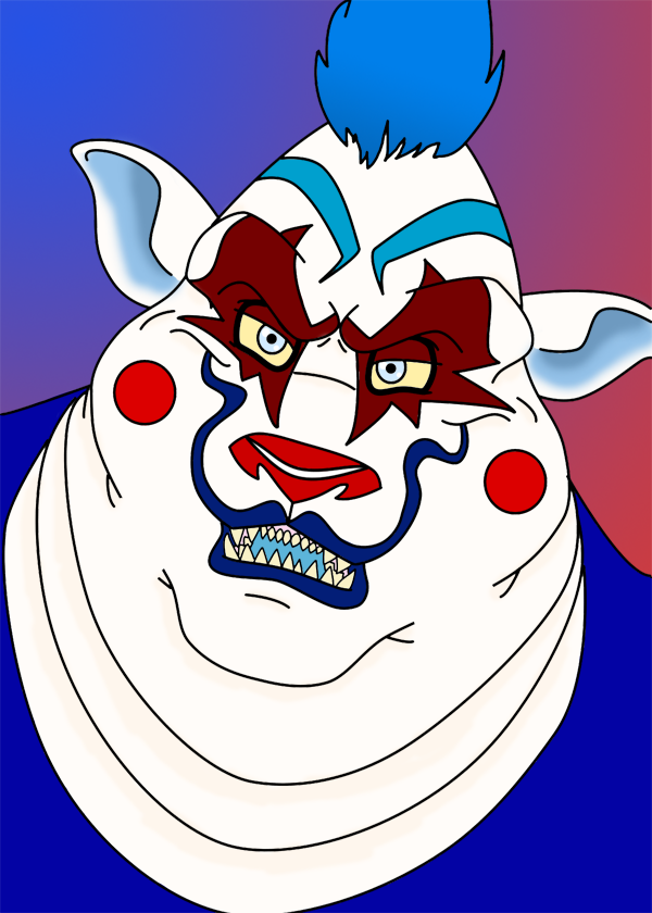 Blubbo the Clown by IsabellaPrice