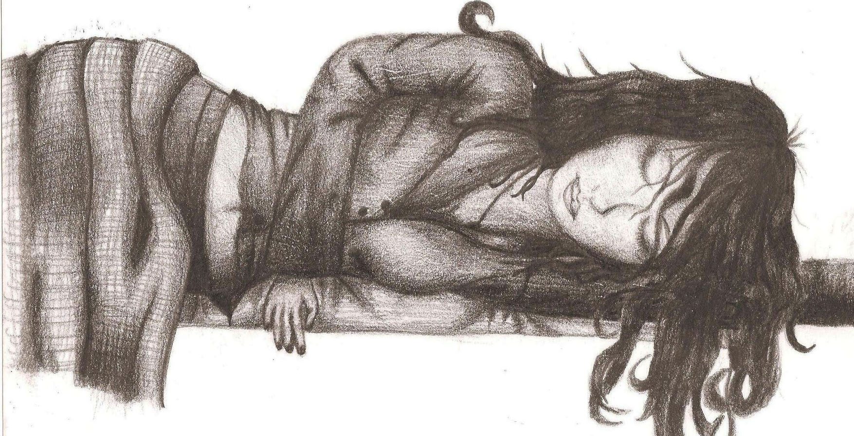Hermione sleeping by IsabellaTaylor