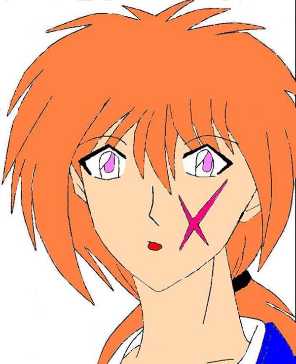 Kenshin (colored) by Isis