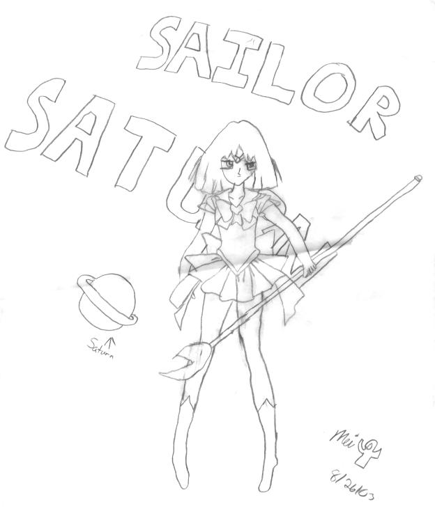 Sailor Saturn by Isis_lily_rose