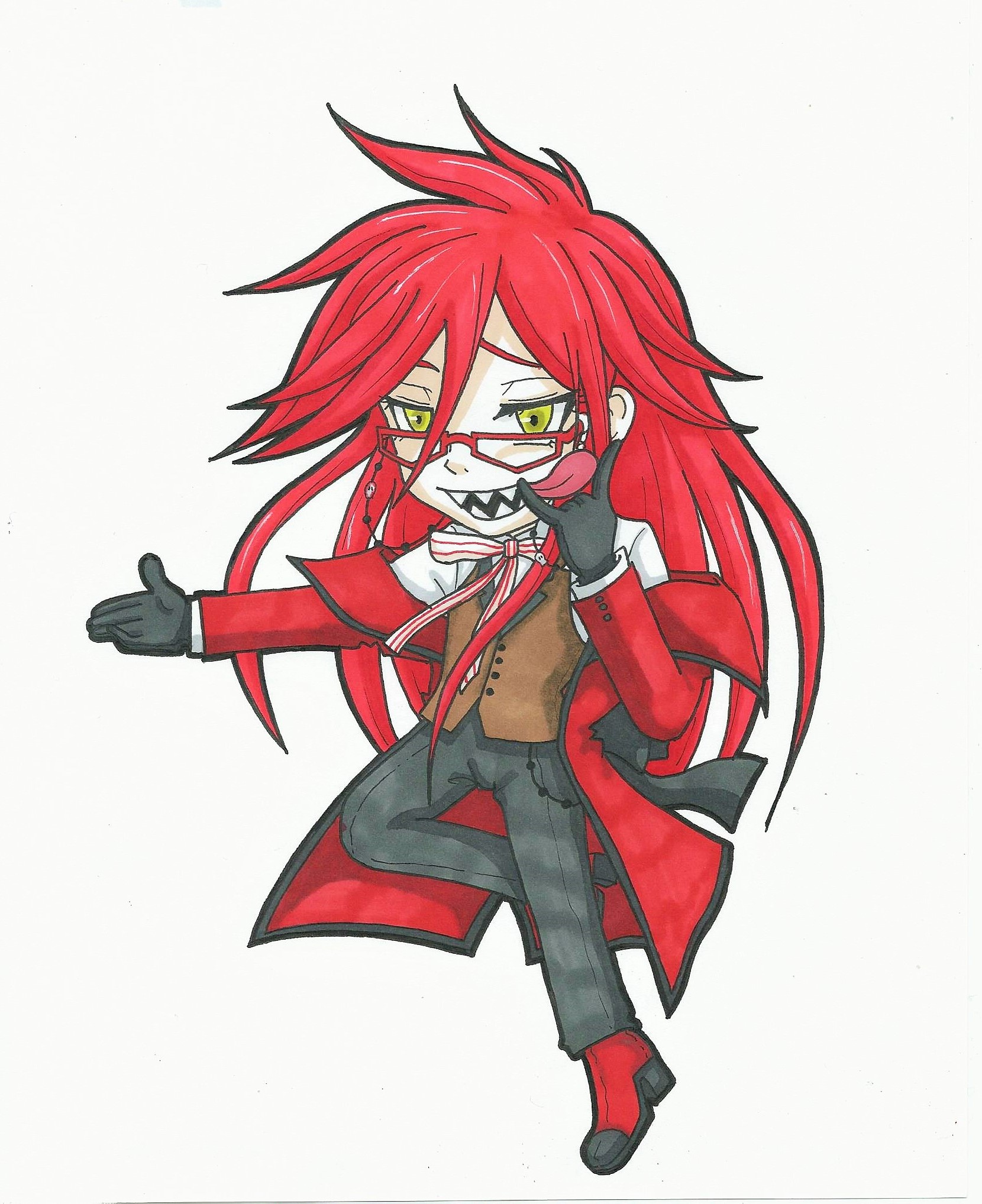 Grell Sutcliff by Iskeanime16