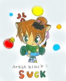 I HATE ARTIST BLOCKS! by Itachilovesme912