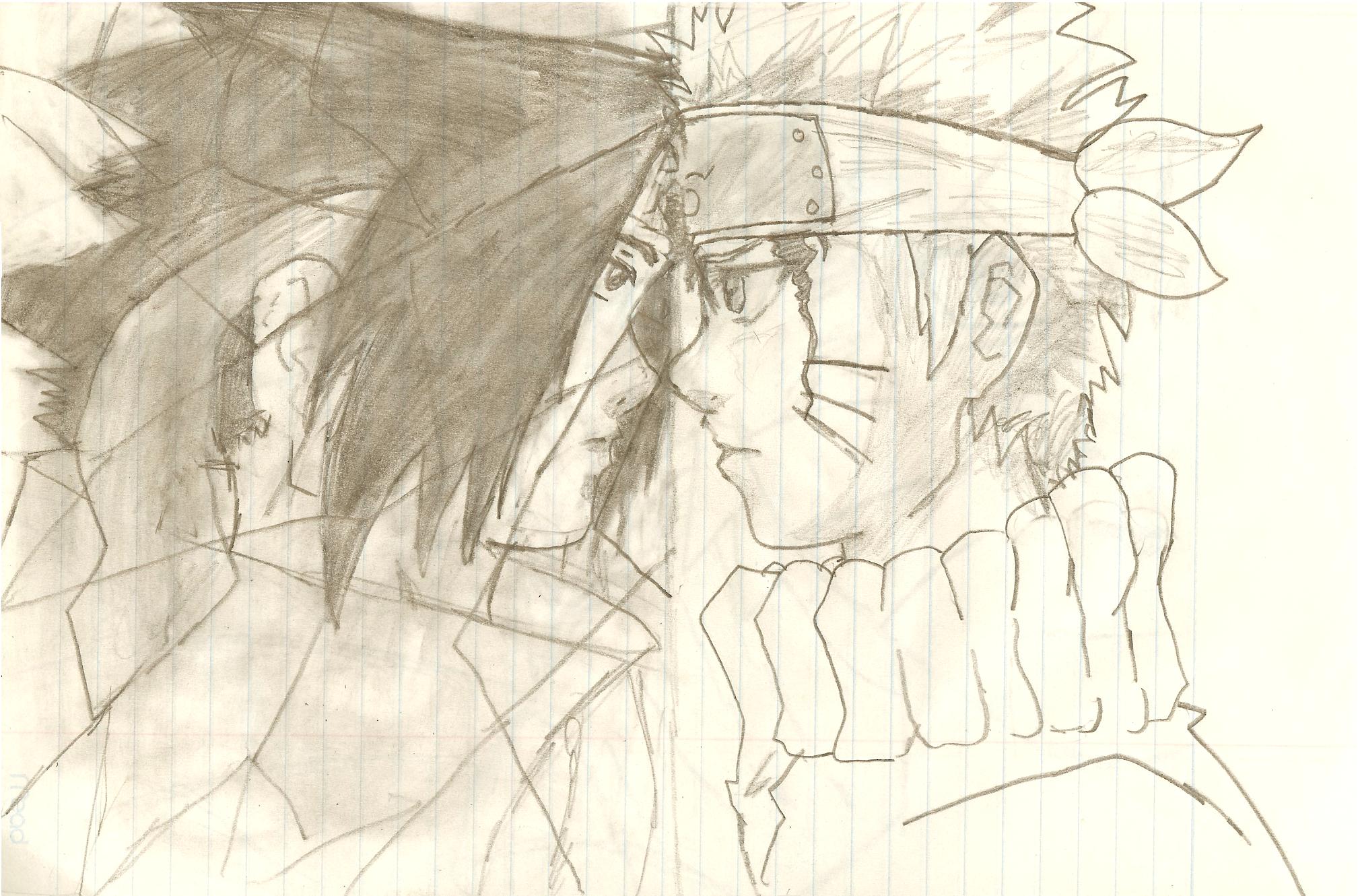 Sasuke and Naruto by Itachiluver908