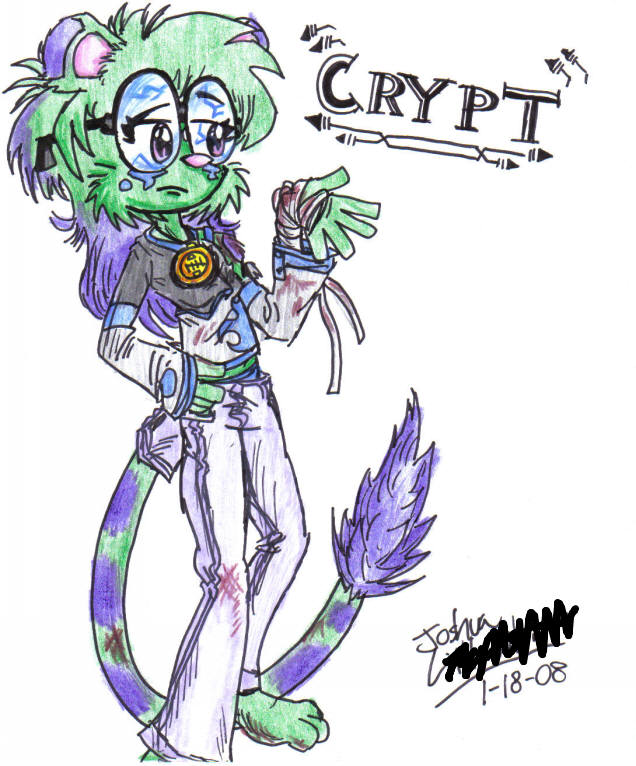 Cassandra "Crypt" Marutari by IvyOreoCatz