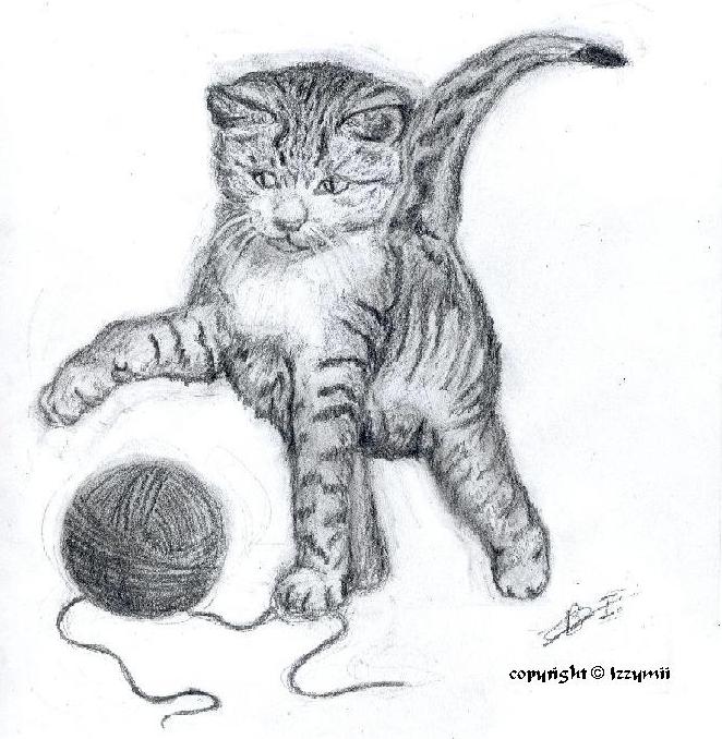 playing kitty by Izzymii