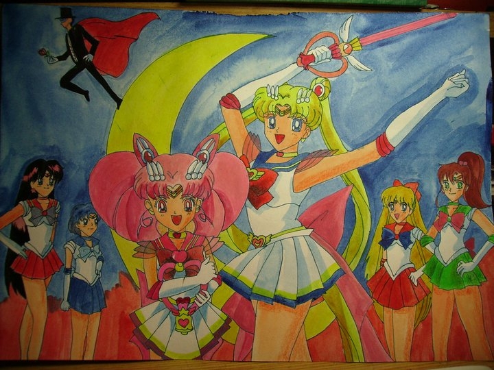 Sailormoon Gang by i77310