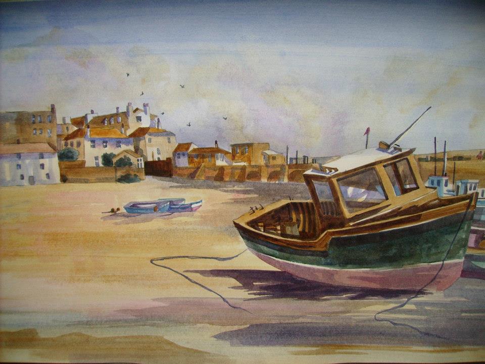 Shore Painting by i77310
