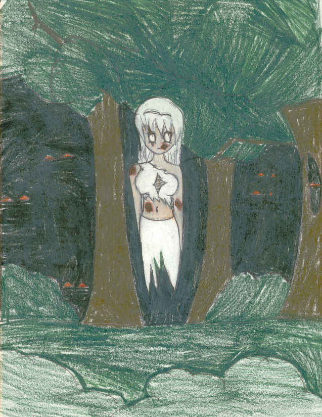 ghostish demonish girl by iLuv2Draw