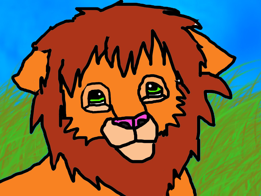 lion king lion thingy by iLuv2Draw25