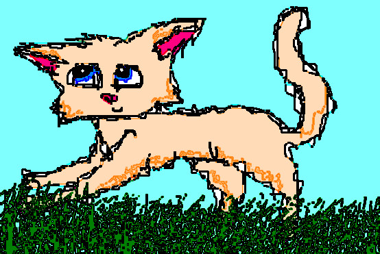 a kittyy by iLuv2Draw25