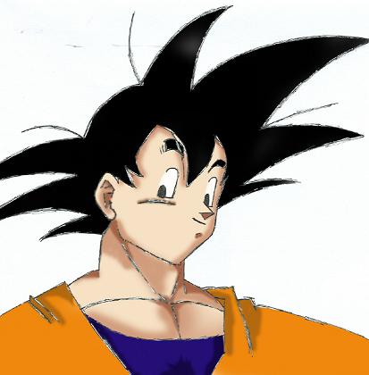 Goku (request for Chanika) by i_luv_jin