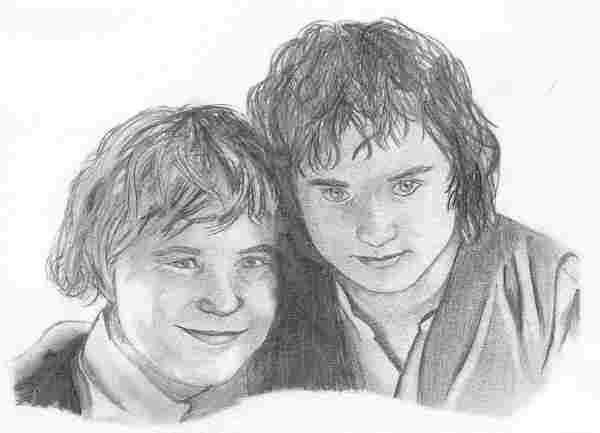 Frodo and Sam by i_luv_jin