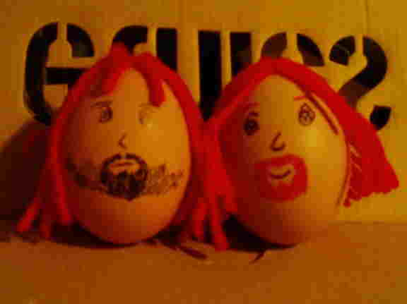 Boromir and Faramir Eggs by i_luv_jin