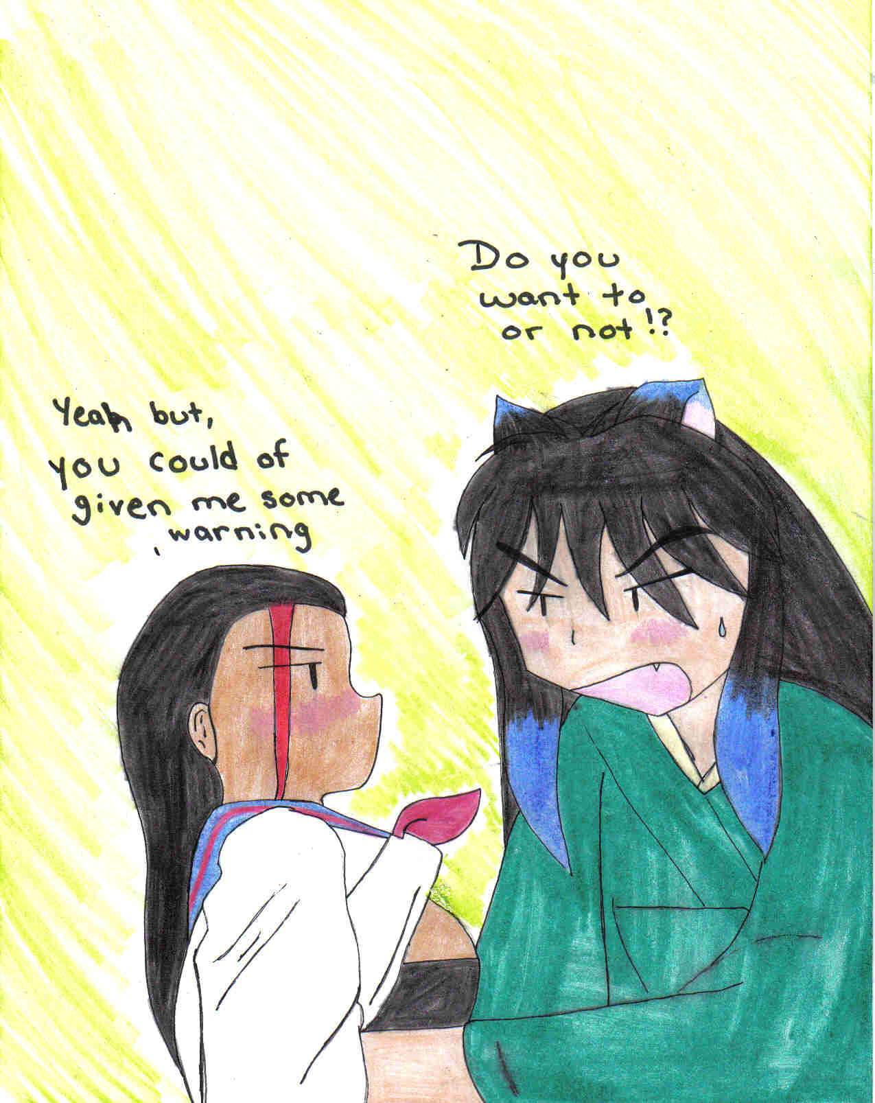 yao ish being bad by iamkagome93