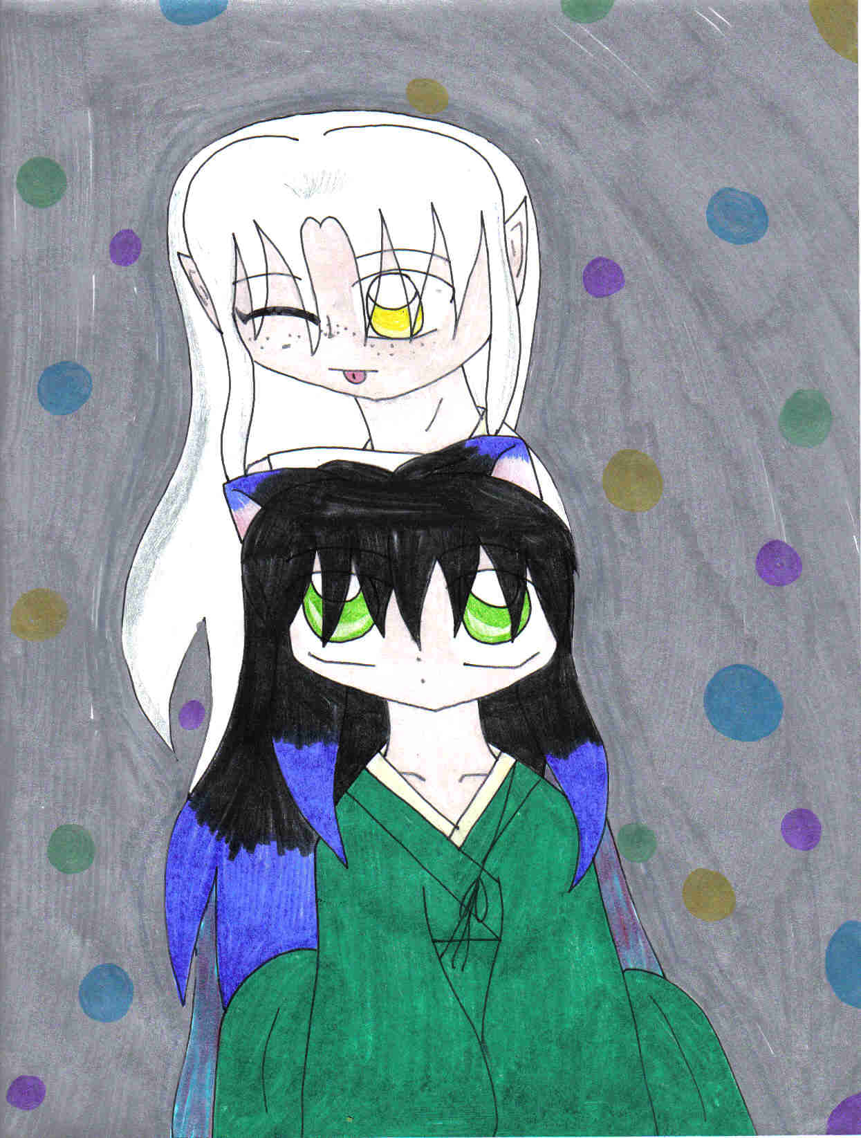 yao and suzumi by iamkagome93