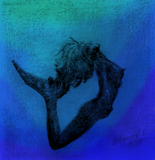 mermaid in profile by iatap