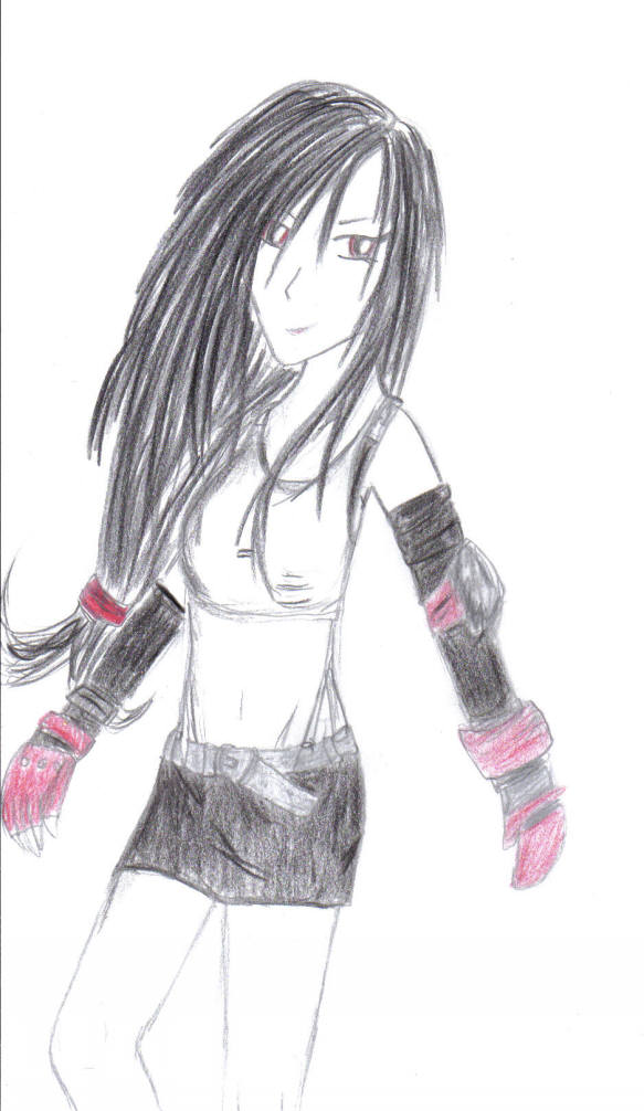 Tifa Lockheart (request for Kupo) by iceangel